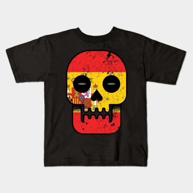 Spain Till I Die Kids T-Shirt by quilimo